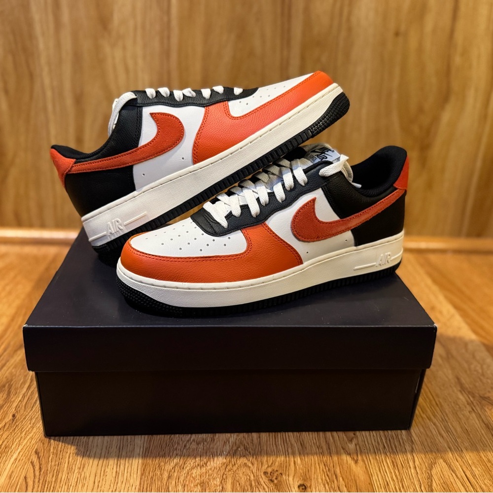 NEW Nike Air Force 1 '07 LV8 Black/ Vintage coral-Phantom sz 9.5